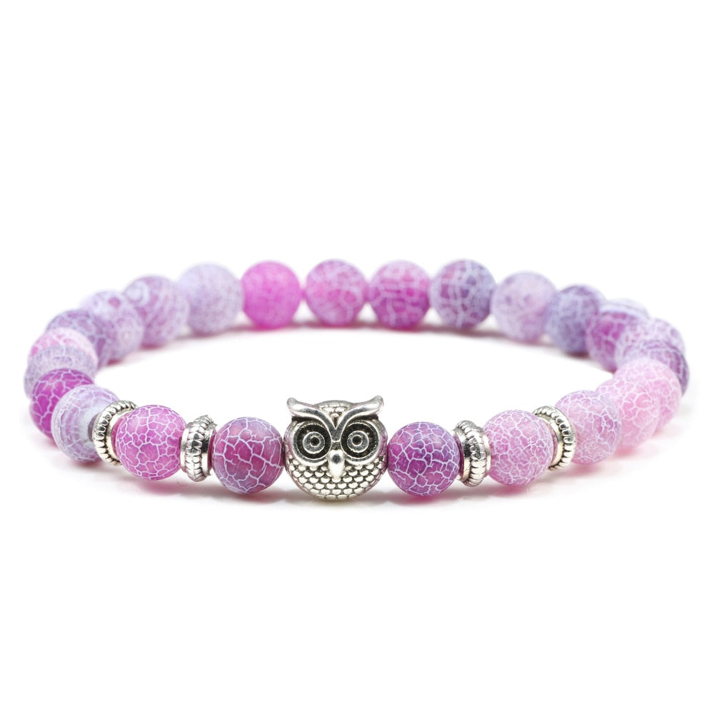 Bracelet with an owl