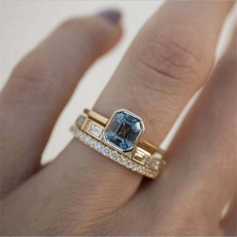 Set of three rings