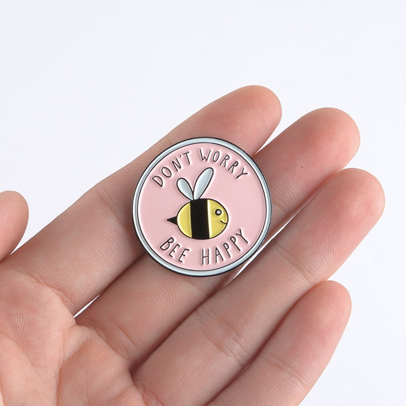 Bee-shaped pin