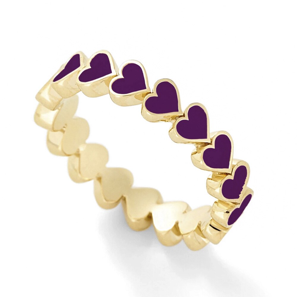 Ring with heart motif