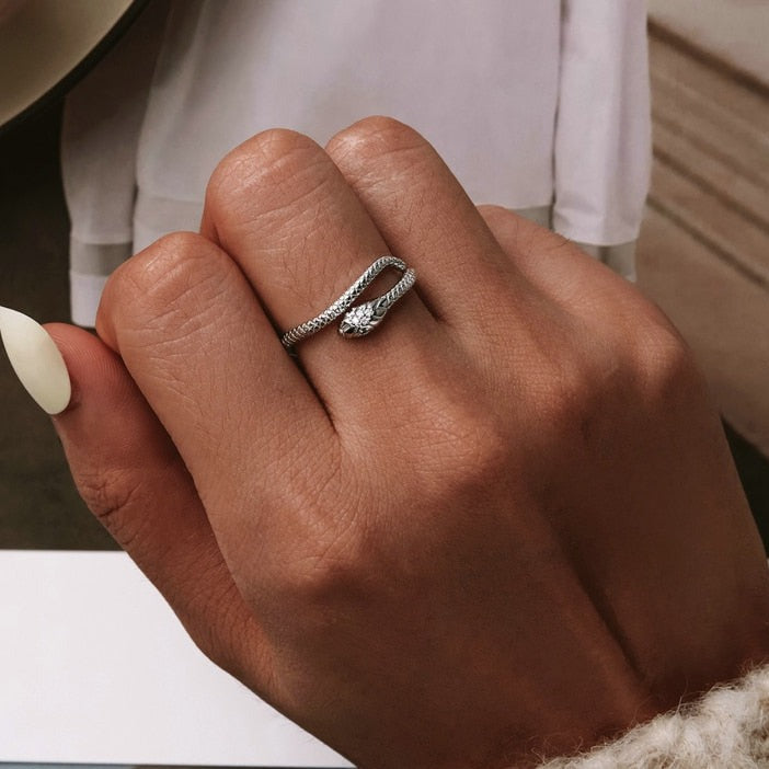 Open ring - Snake
