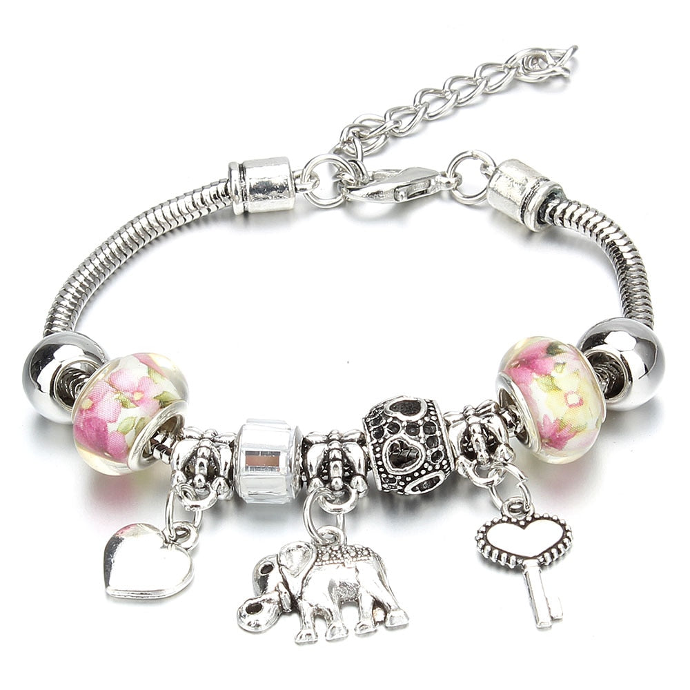Modular charms bracelet