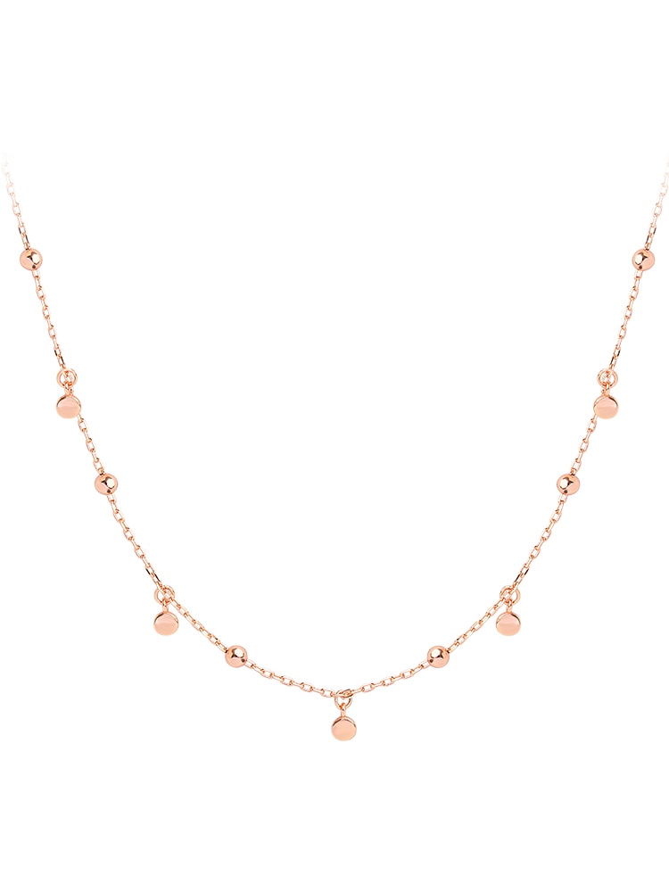 Necklace with small pendants