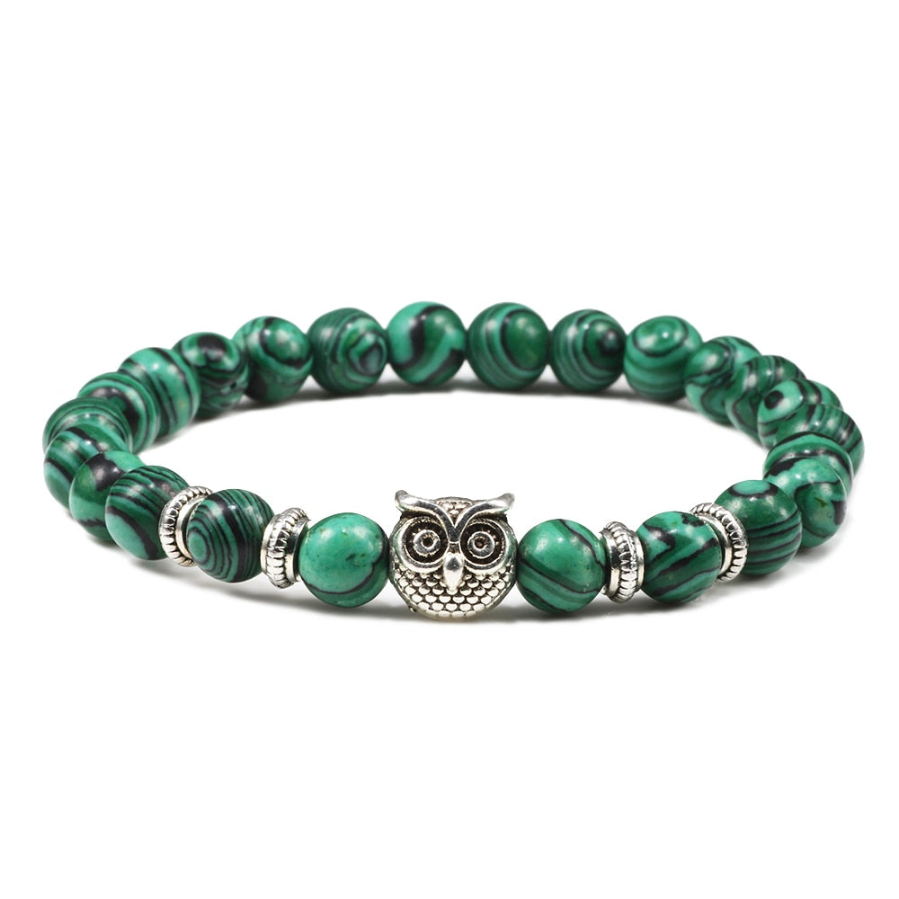 Bracelet with an owl
