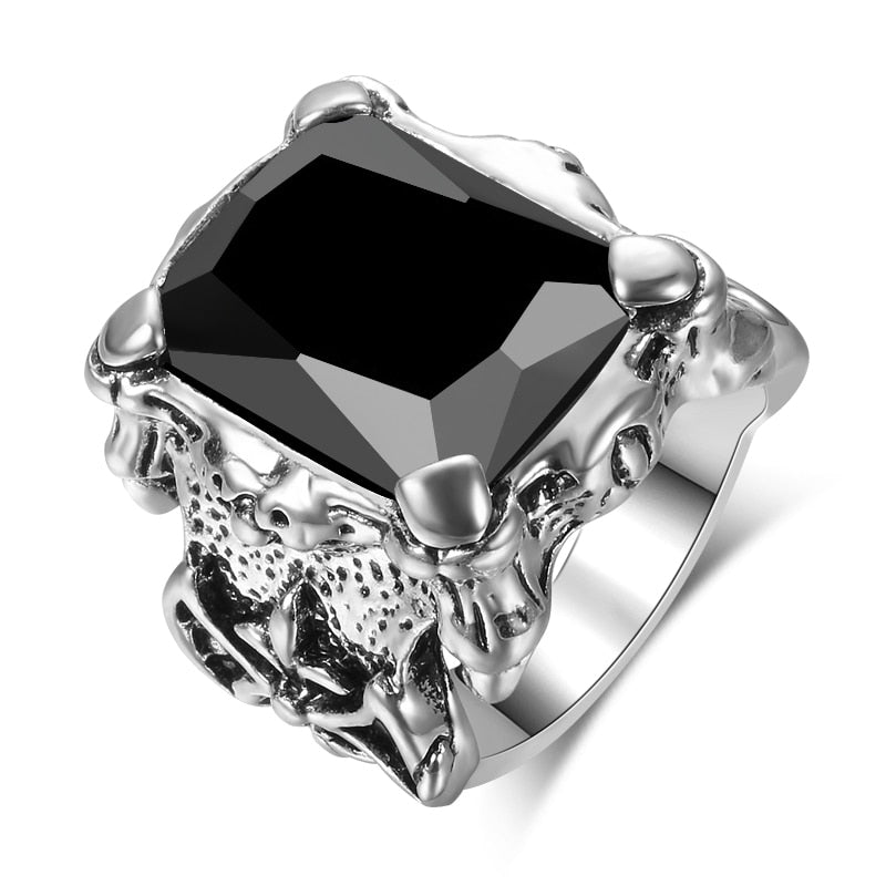 Ring with a colorful stone