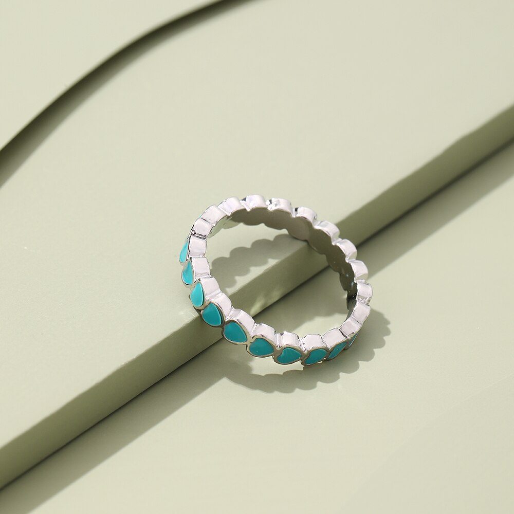 Ring with heart motif