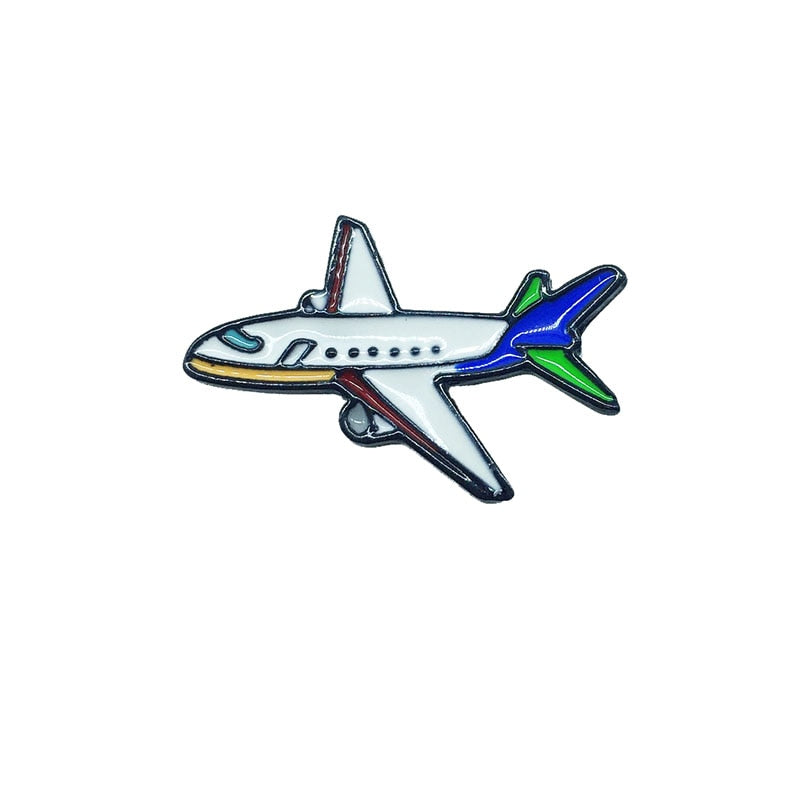 Airplane pins