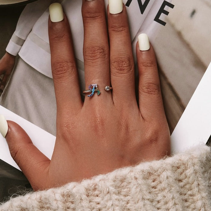 Ring with initial
