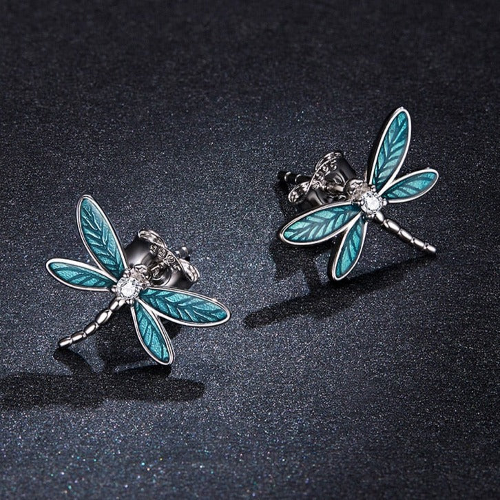 Dragonfly earrings