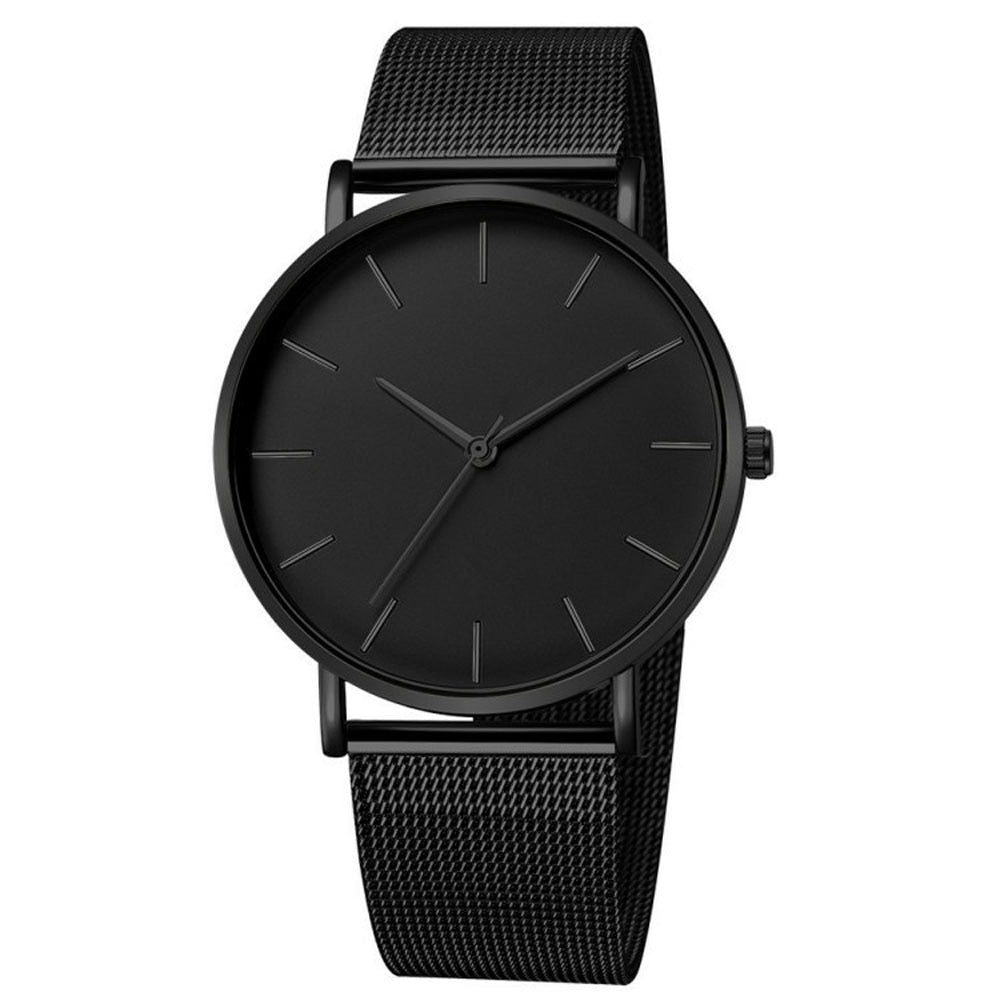Minimalistic ladies watch on a bracelet