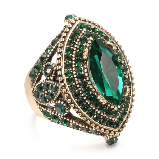 Ring with a large eyelet
