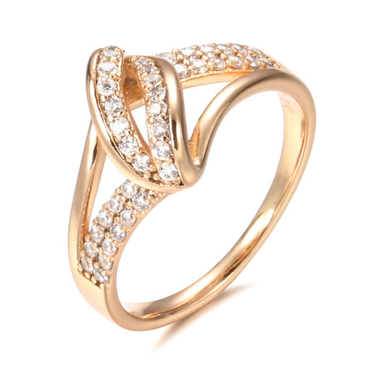 Cubic zirconia ring