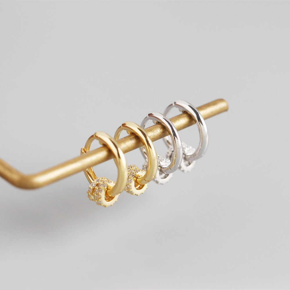 Earrings with pendants