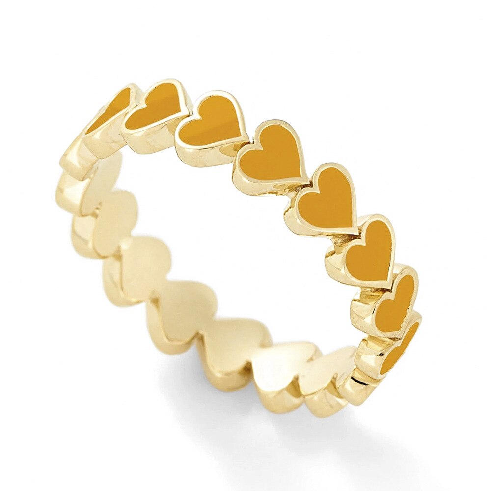 Ring with heart motif