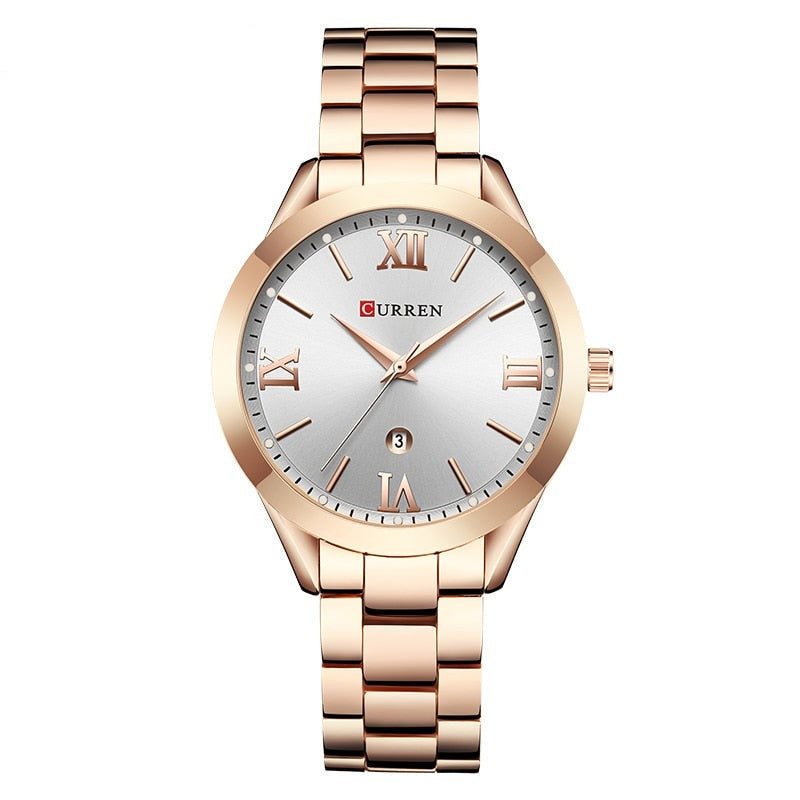 Elegant ladies watch on a bracelet
