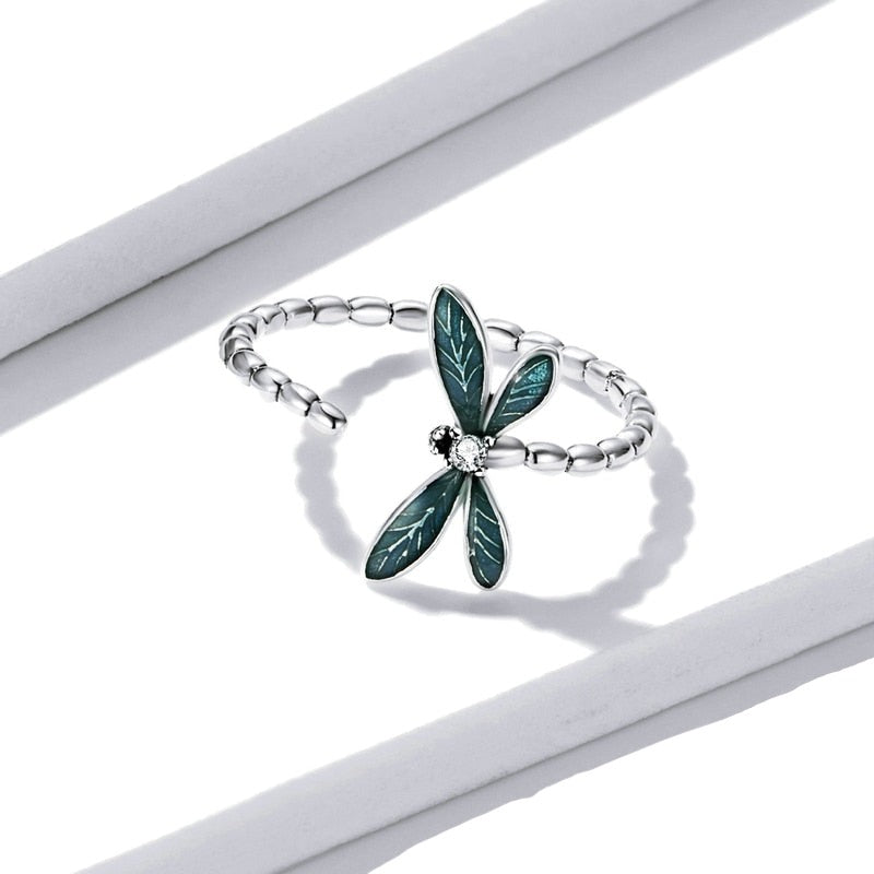 Open ring - dragonfly