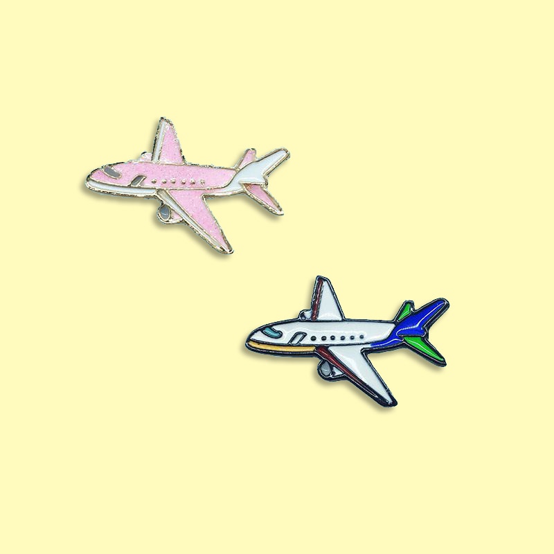 Airplane pins
