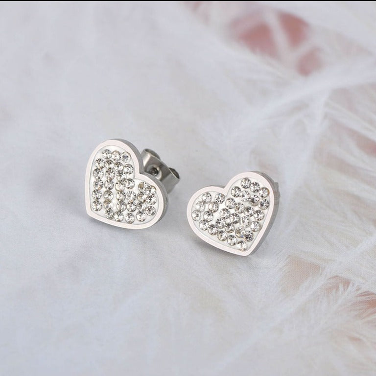 Heart earrings