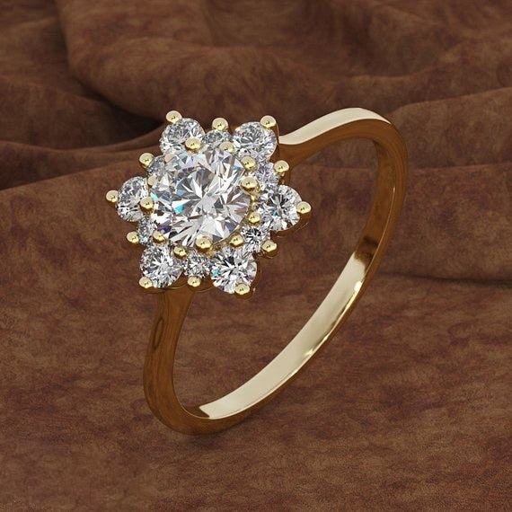 Snowflake ring