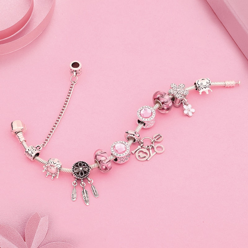 Modular charms bracelet