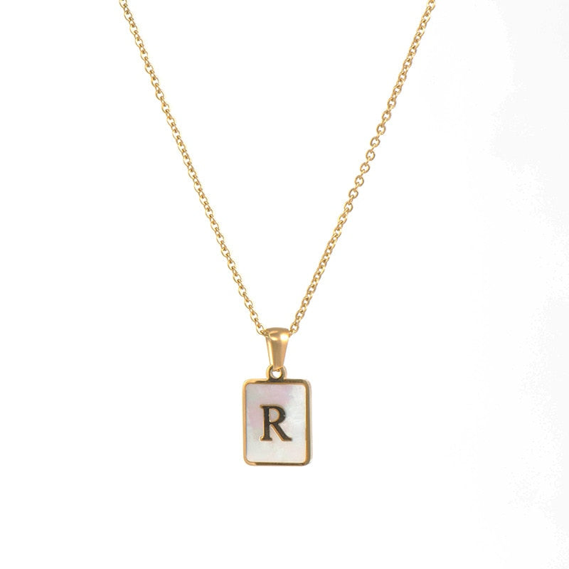 Initial necklace