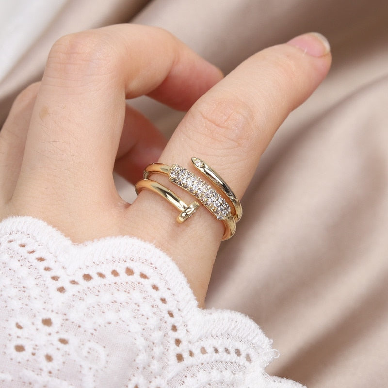 Open ring