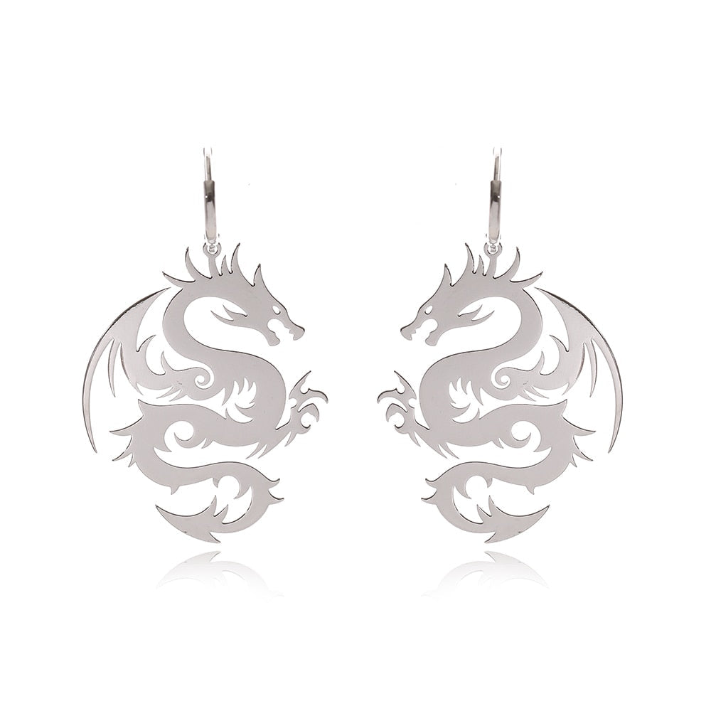 Dragon earrings
