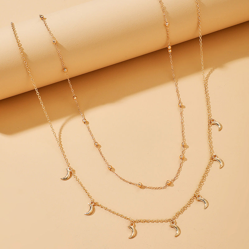 Double waist chain with pendants