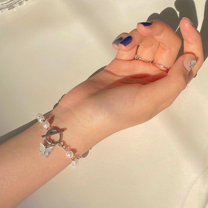 Bracelet with a butterfly