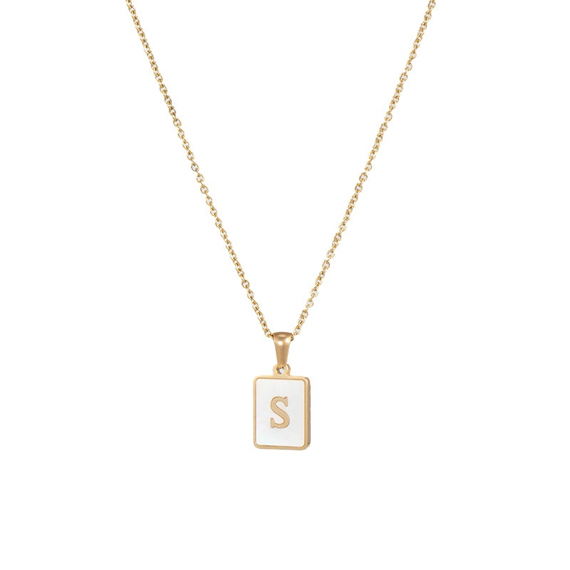 Initial necklace