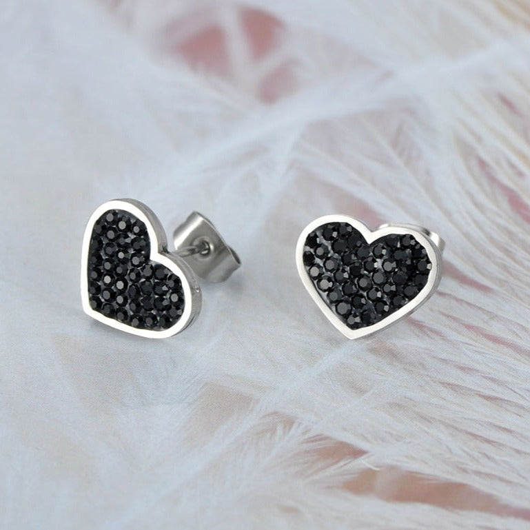 Heart earrings