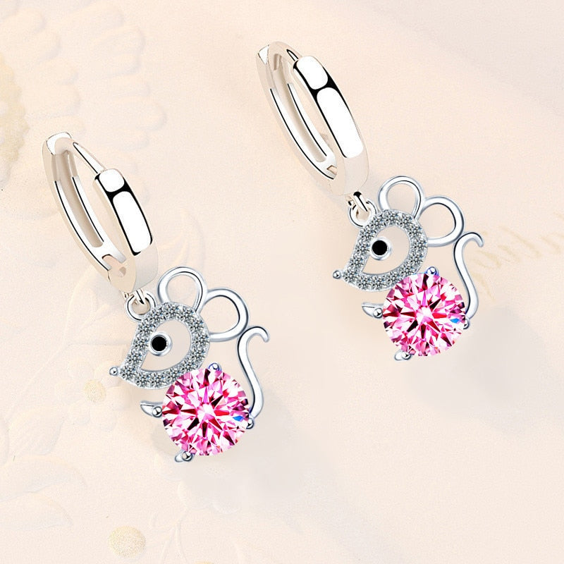 Earrings - mice