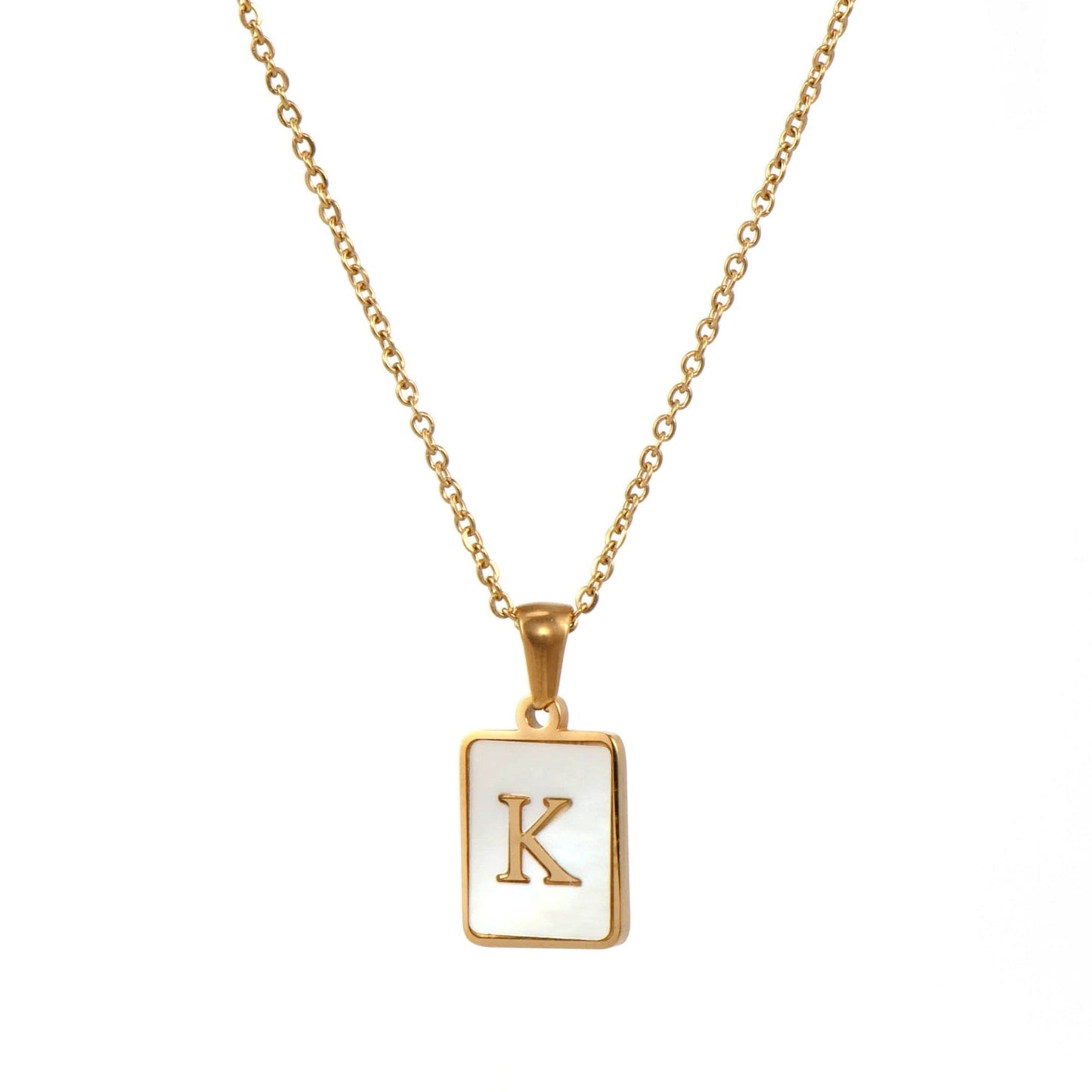 Initial necklace