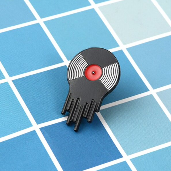 Vinyl record pin