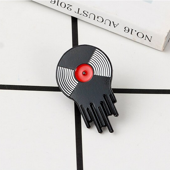 Vinyl record pin