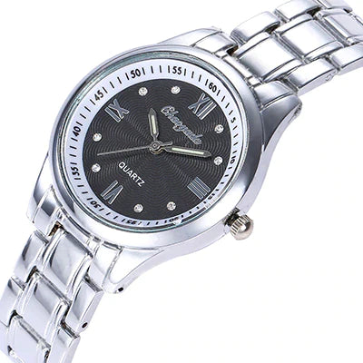 Classic ladies watch on a bracelet