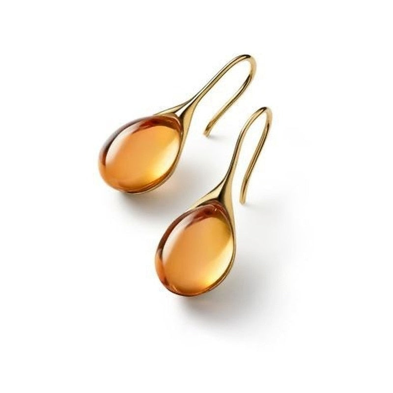 Teardrop earrings