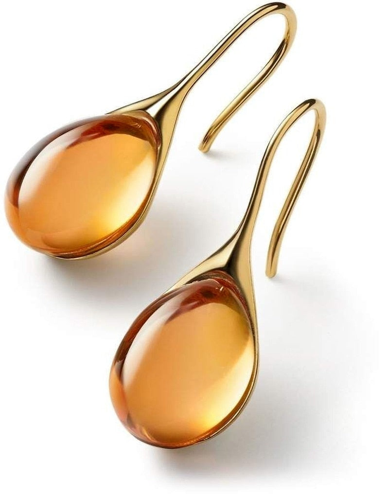 Teardrop earrings