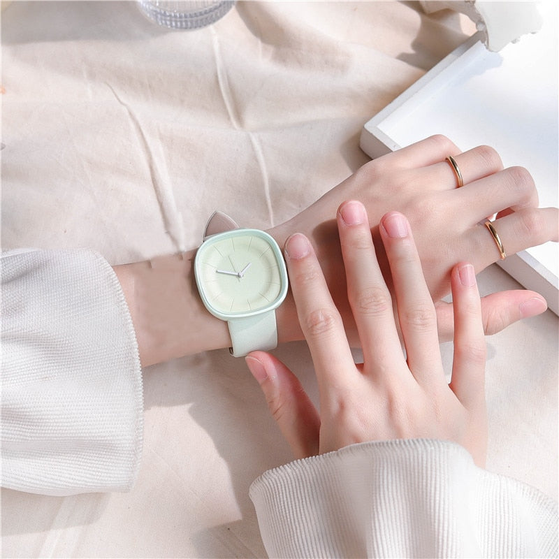 Minimalist ladies watch