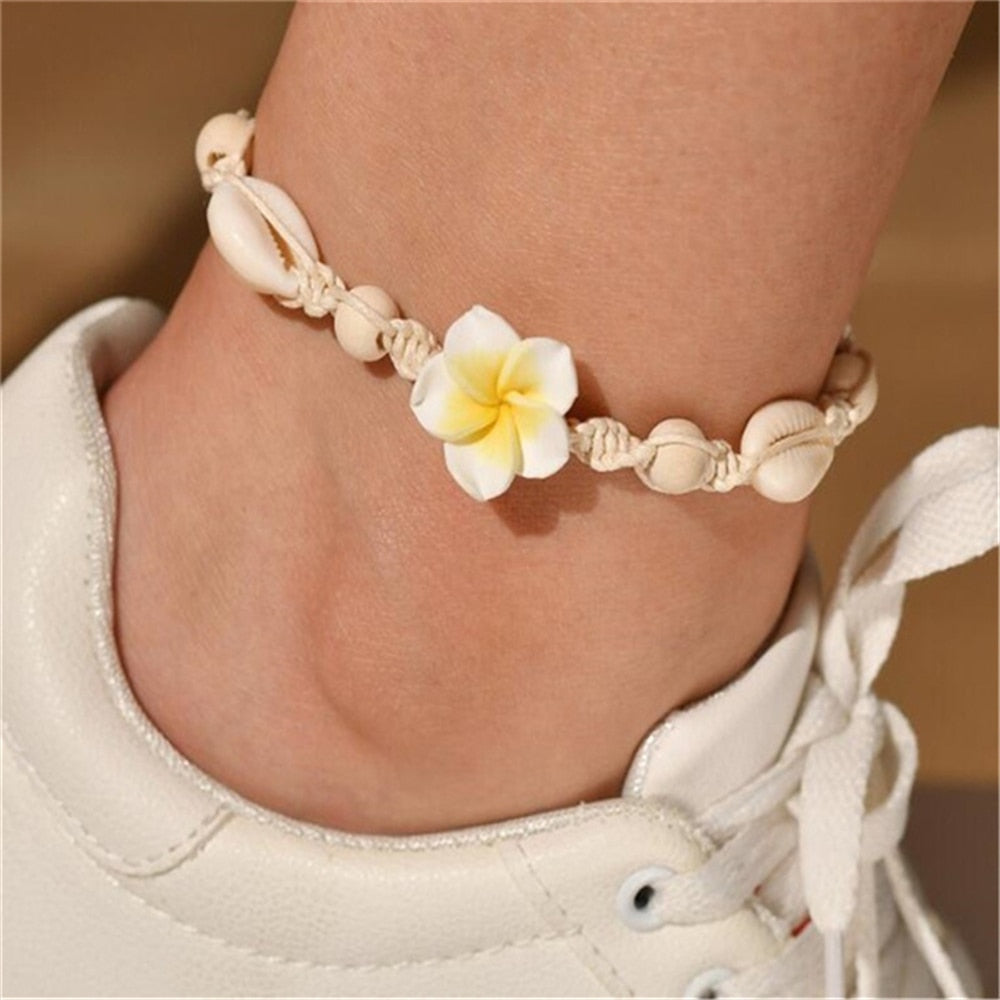 Boho style ankle bracelet