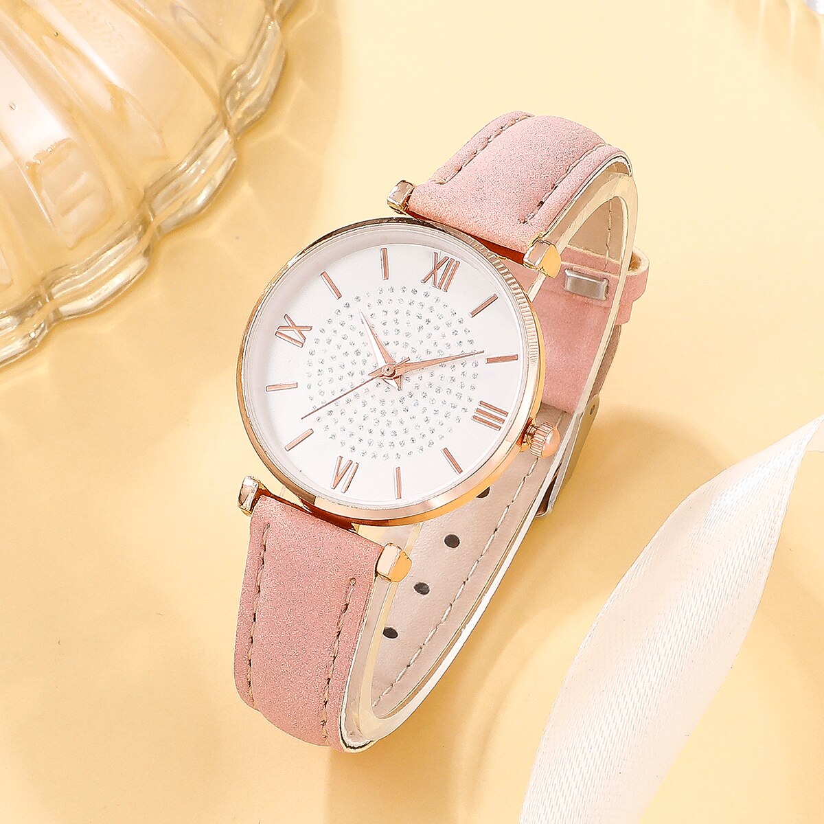 Women's watch with a minimalist motif