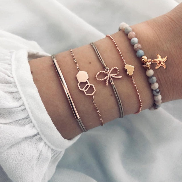 A set of bracelets