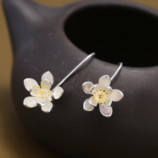 Hanging earrings - flowers