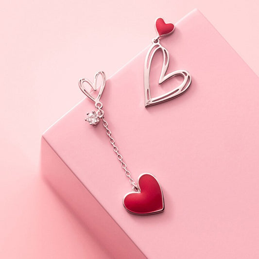 Heart earrings