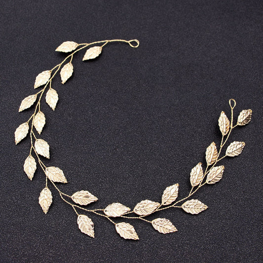 Hairband with leaves