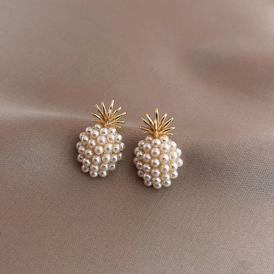 Earrings - pineapple