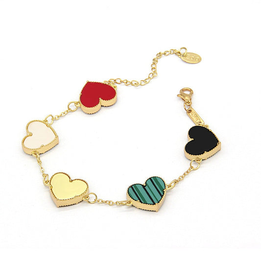 Bracelet with hearts