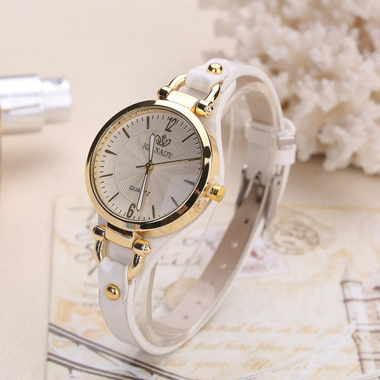 Ladies' watch on a thin strap