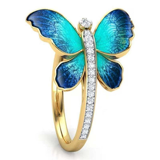 Ring - butterfly