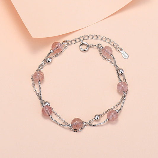 Bracelet with round stones